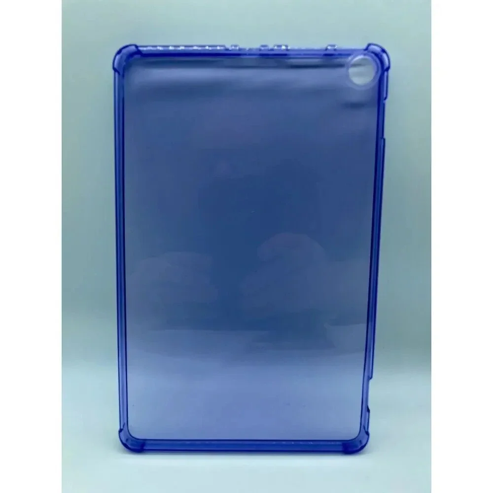 Purple Clear Case for Amazon Fire Max 11‎ 2023 Release Slim Soft TPU Transparent